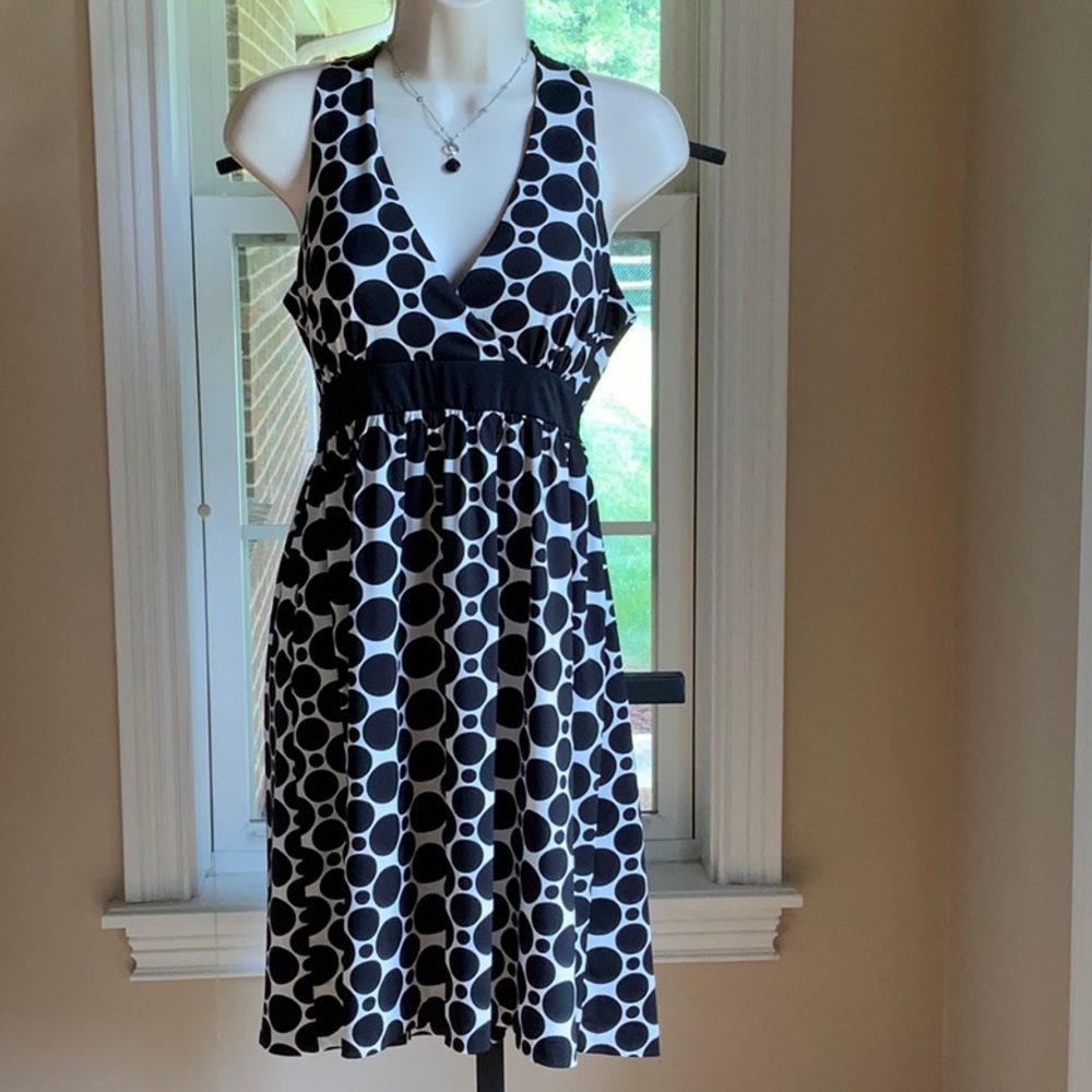 FUN Polka Dotted Tank Dress